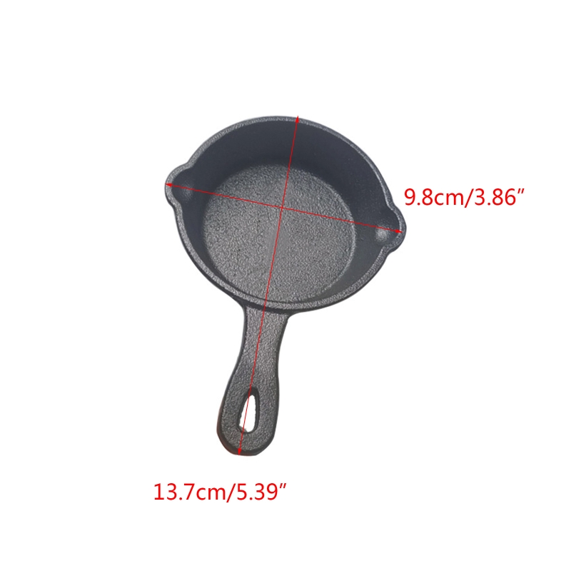 Cast Iron Tetsubin - ขนาดเล็ก8.5ซม.กระทะสเต็กหม้อ Non Stick วัสดุเหล็กหล่อกระทะกระทะที่มีมือจับสำหรับ Home เหนี่ยวนำไฟฟ้า