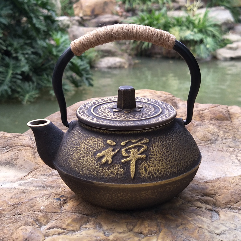 Cast Iron Tetsubin - เหล็กหล่อกาน้ำชาญี่ปุ่นกาต้มน้ำ Tetsubin ชาหม้อ Drinkware เครื่องมือ 300