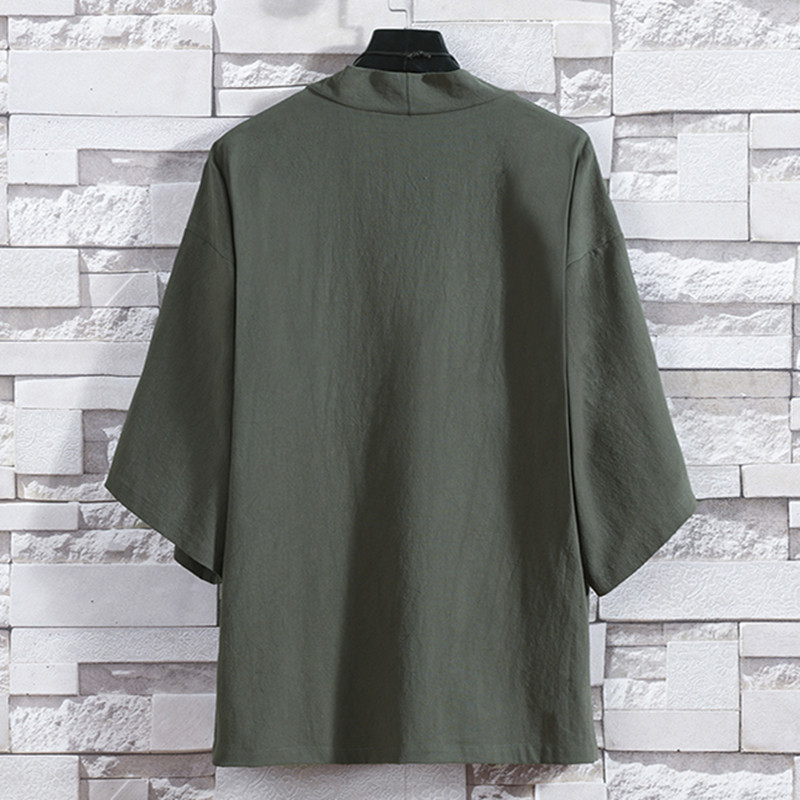 ผู้ชายกิโมโนคาร์ดิแกนญี่ปุ่นแจ - Kimono Yukata Cotton บทวิจารณ์และราคา