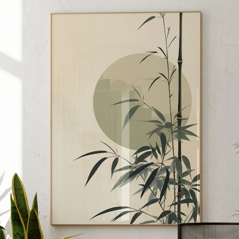 ภาพพิมพ์ศิลปะติดผนังสไตล์ญี่ปุ - Japanese Zen Lifestyle บทวิจารณ์และราคา