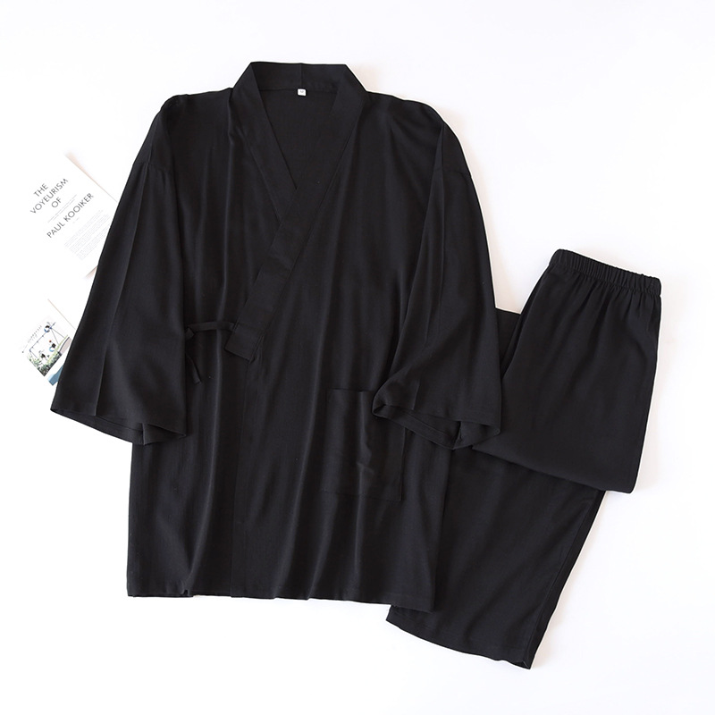 2 ชิ้นชายญี่ปุ่นแบบดั้งเดิมเสื - Kimono Yukata Cotton บทวิจารณ์และราคา