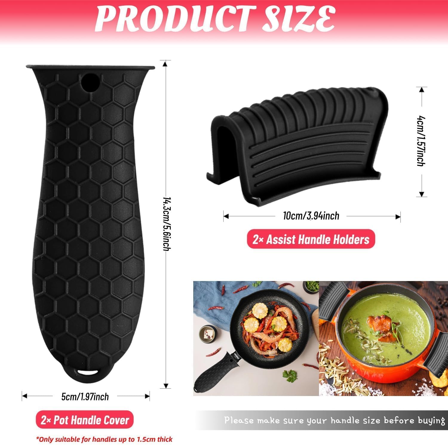 ฝาครอบด้ามจับซิลิโคนทนความร้อน - Cast Iron Tetsubin บทวิจารณ์และราคา