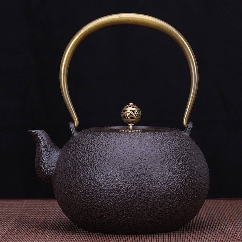1.4 หม้อชาญี่ปุ่นประณีตพลัมและ - Cast Iron Tetsubin บทวิจารณ์และราคา