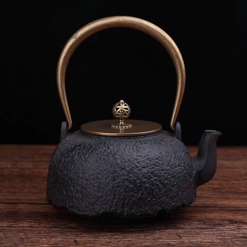1.4 หม้อชาญี่ปุ่นประณีตพลัมและ - Cast Iron Tetsubin บทวิจารณ์และราคา