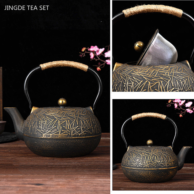 กาน้ำชาเหล็กหล่อแบบปรับแต่งได้ - Cast Iron Tetsubin บทวิจารณ์และราคา