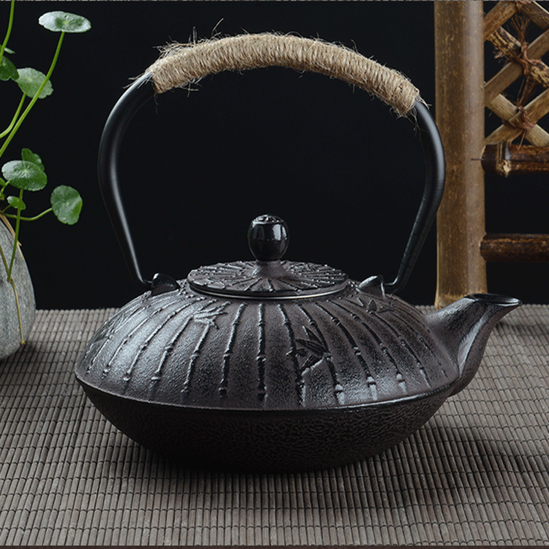 กาน้ำชาเหล็กหล่อแบบญี่ปุ่น Tet - Cast Iron Tetsubin บทวิจารณ์และราคา