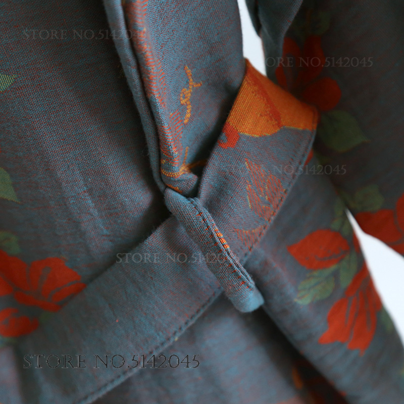 ชุดคลุมกิโมโนสไตล์ญี่ปุ่นย้อนย - Kimono Yukata Cotton บทวิจารณ์และราคา