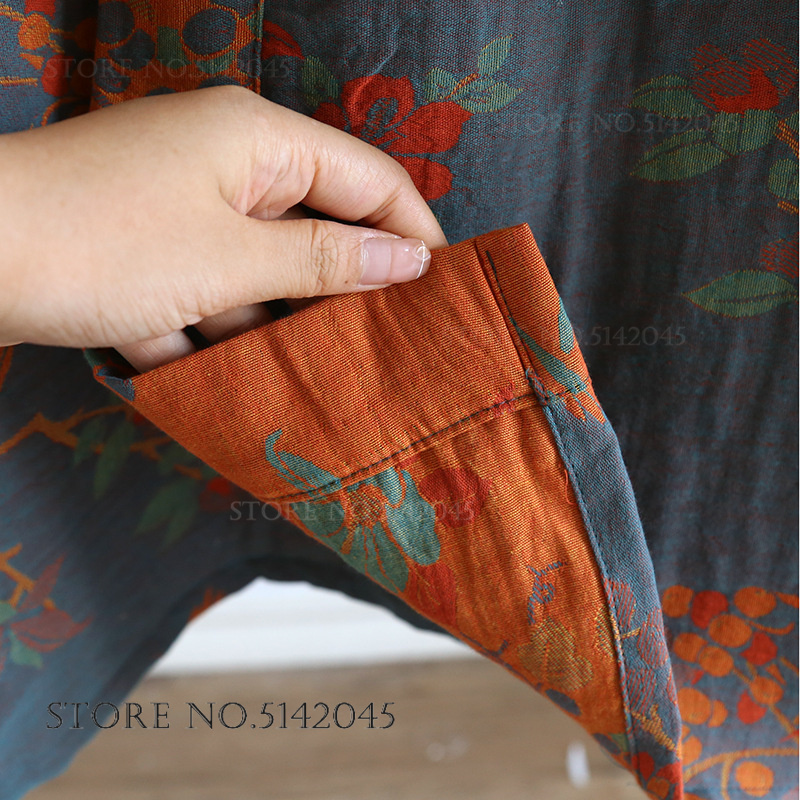 ชุดคลุมกิโมโนสไตล์ญี่ปุ่นย้อนย - Kimono Yukata Cotton บทวิจารณ์และราคา