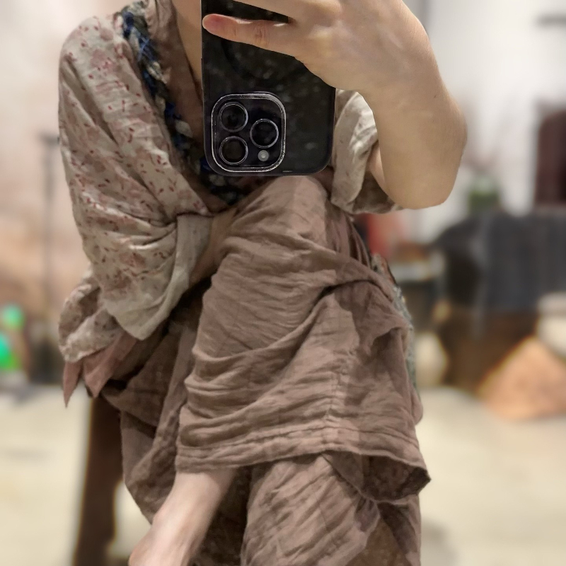 ฤดูใบไม้ร่วงใหม่หลวมแฟชั่นญี่ป - Kimono Yukata Cotton บทวิจารณ์และราคา