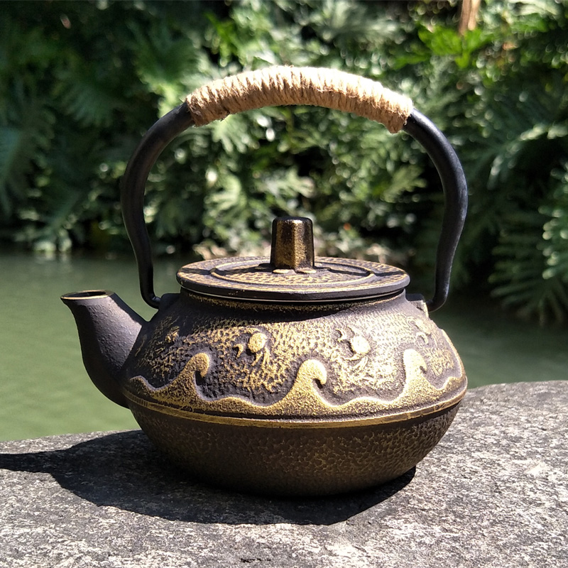 เหล็กหล่อกาน้ำชาญี่ปุ่นกาต้มน้ - Cast Iron Tetsubin บทวิจารณ์และราคา