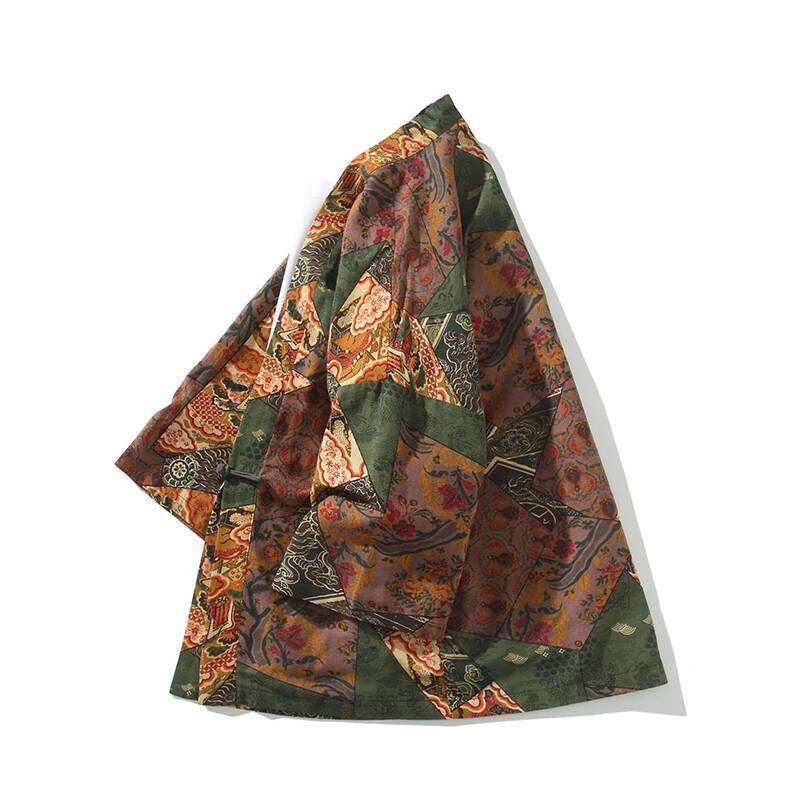 สไตล์ชาติพันธุ์พิมพ์ Yukata ผู - Kimono Yukata Cotton บทวิจารณ์และราคา